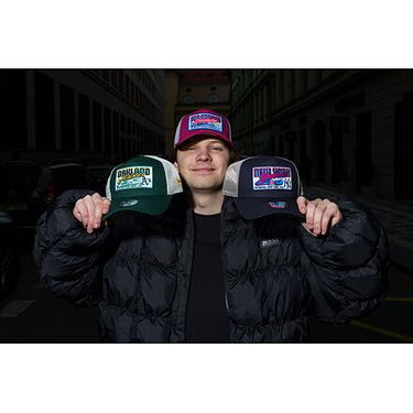 Шапка с козирка New Era Oakland Athletics MLB Patch 9FORTY Trucker Hat One Size (56-59 cm) Зелено | 60595258, 7