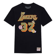 Mitchell & Ness NBA Los Angeles Lakers Script Magic Johnson T-Shirt