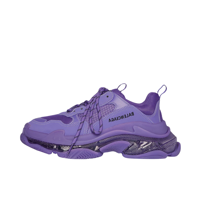 Кецове и обувки Balenciaga Triple S Clear Sole Deep Purple W Лилаво | 544351W2GA16910