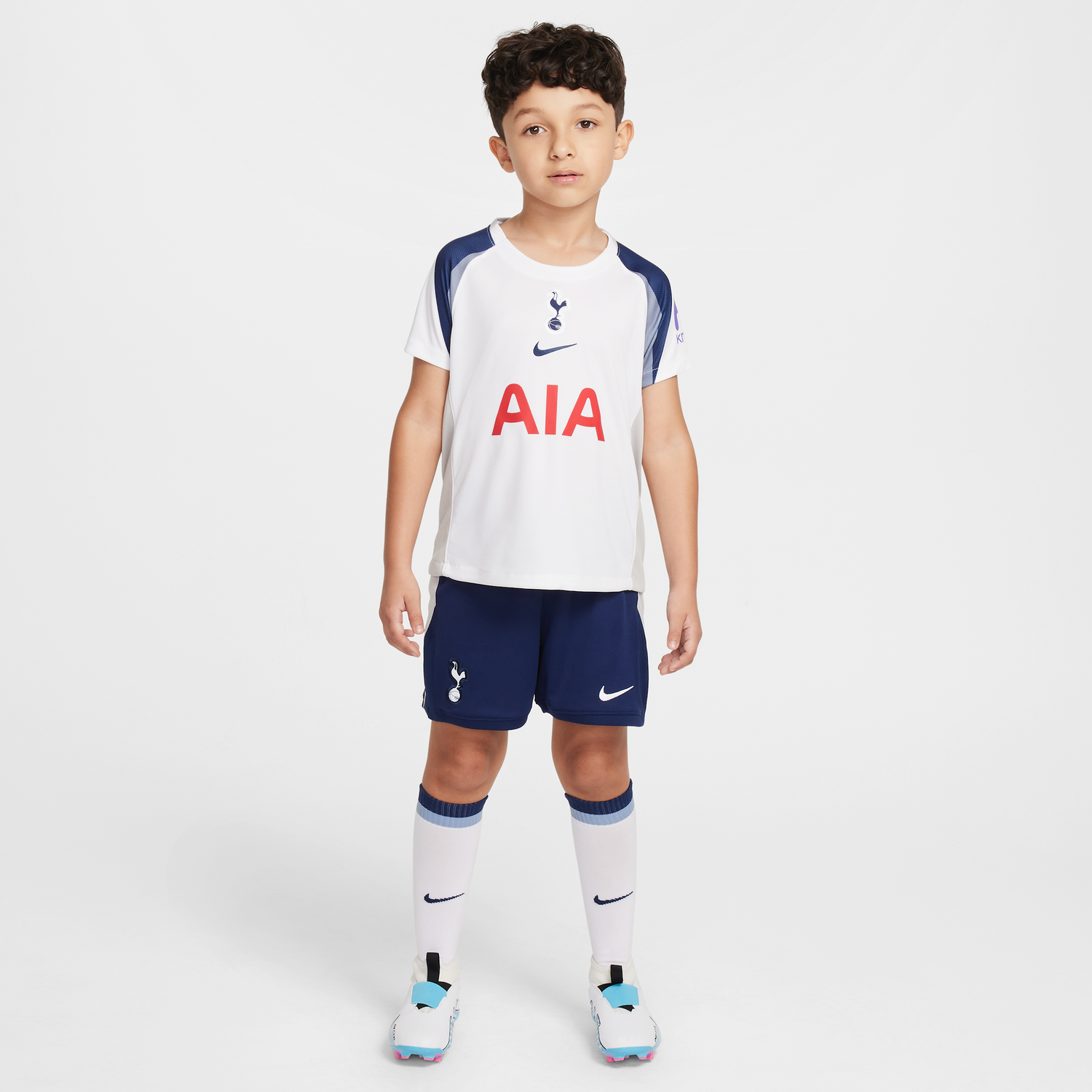 Комплект Nike Tottenham Hotspur Stadium 2025/26 Home Kit - Little Kids' Бяло | HJ5628-101, 0