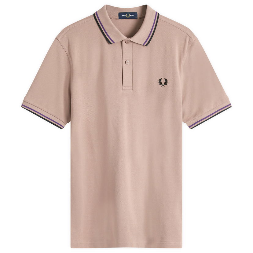 Поло тениска Fred Perry Polo Shirt Tipped Розово | M3600-W89