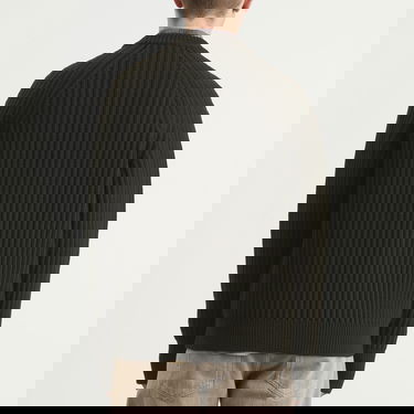 Пуловер Junya Watanabe Junya Watanabe MAN Double Sided Ribbed Knit Large Зелено | WP-N002-051-1, 3