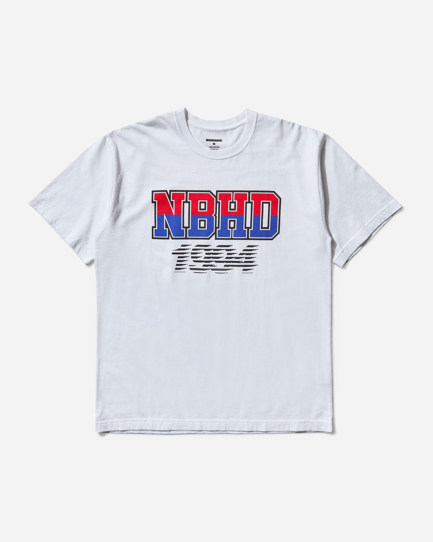 Тениска Neighborhood NH 251 Spot SS-10 Tee Бяло | 251PCNH-ST15S WHITE, 1
