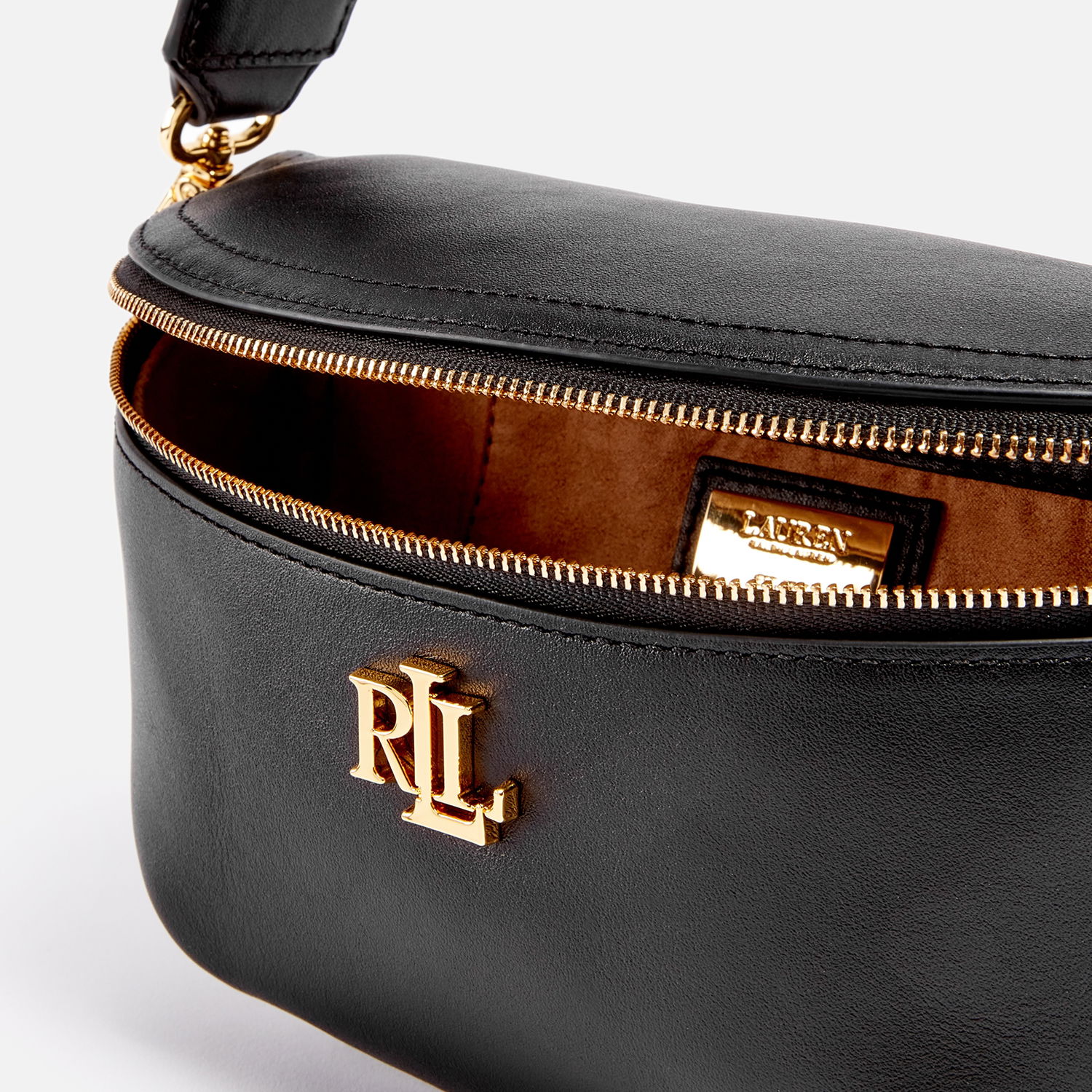Чанта за кръста Polo by Ralph Lauren Leather Belt Bag Черно | 431934832003, 0