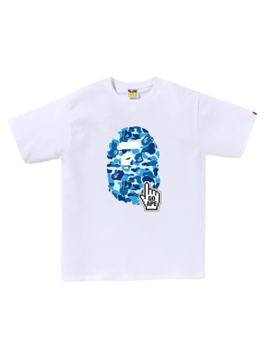 Тениска BAPE ABC Camo Online Tee Бяло | 1J25-110-006