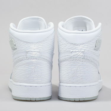 Кецове и обувки Jordan Air Jordan 1 Retro High Premium "Frost White" GS Бяло | 832596-100, 3