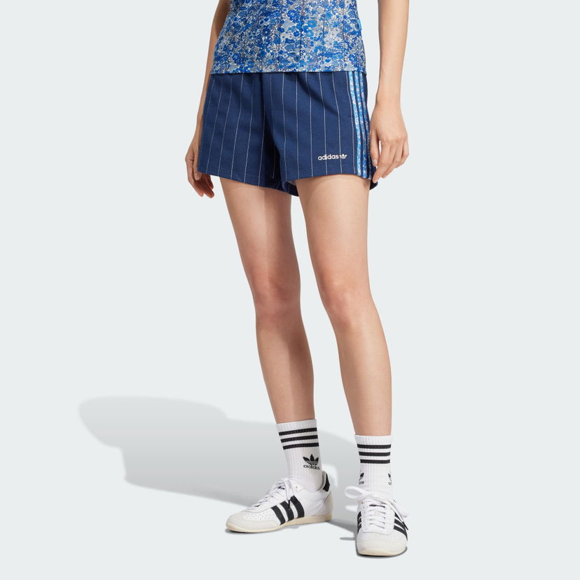 Къси панталони adidas Originals adidas Originals x Liberty London Tonal Sprinter Shorts Синьо | JC5309