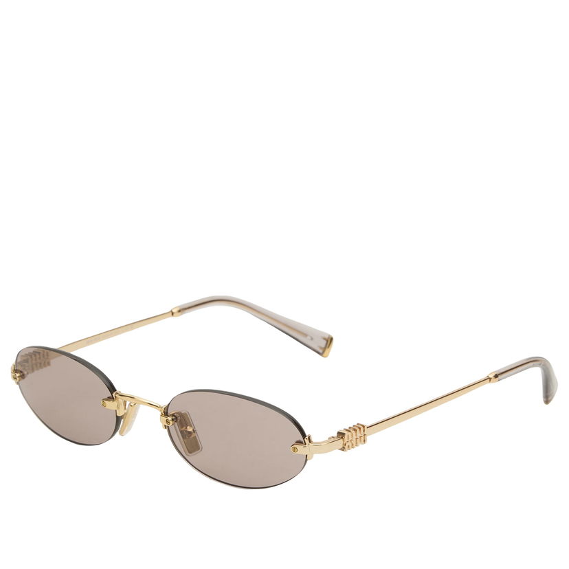Слънчеви очила Miu Miu Rimless Oval Sunglasses Металик | 0MU-A54S-51-5AK20I