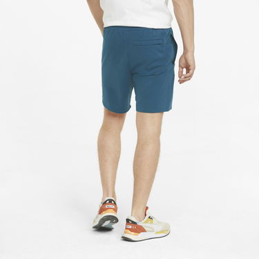 Къси панталони Puma Nature Camp Graphic Shorts Blue Coral Тюркоазено | 536819-44, 2