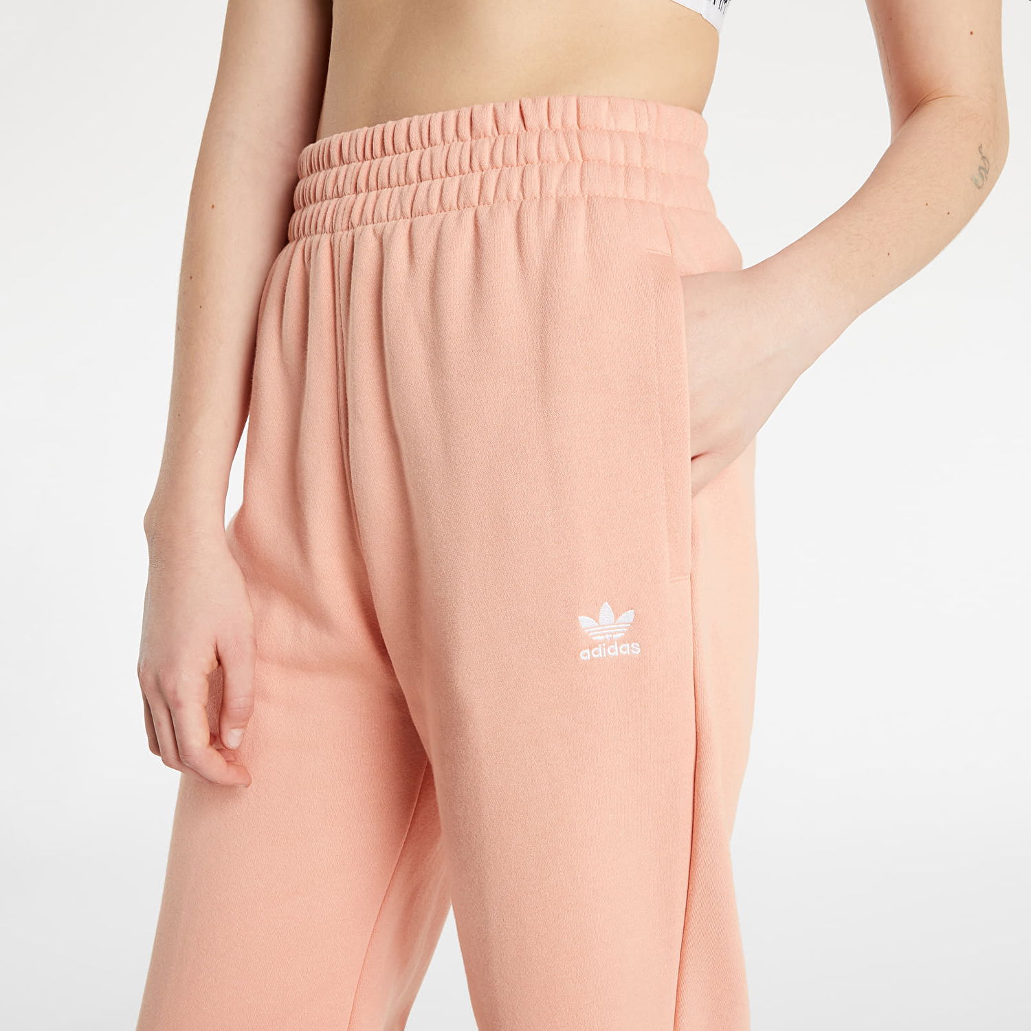 Панталони и дънки adidas Originals Adicolor Essentials Fleece Pants Бежово | H06631, 1