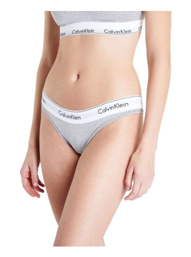 гащички CALVIN KLEIN Modern Cotton Brazilian Сиво | QF5981E P7A