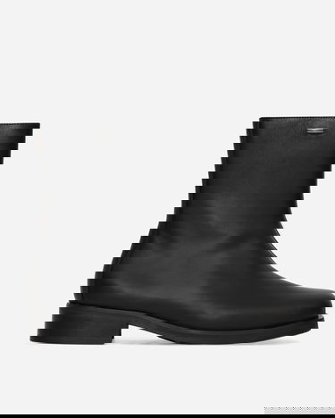 Кецове и обувки OUR LEGACY Leather Chelsea Boots Черно | COCBB 001, 1