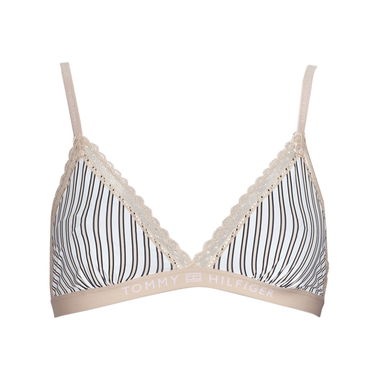 Сутиен Tommy Hilfiger Triangle and Bralettes UNLINED TRIANGLE PRT Бежово | UW0UW04464-0F8, 0