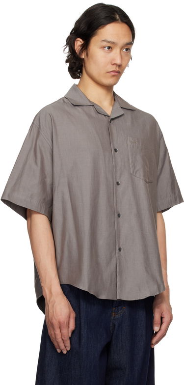 Риза AMI AMI Paris Cotton Boxy Shirt Сиво | HSH236.CO0099, 1