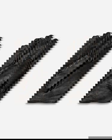 Ръкавици Neighborhood Stitched Leather Gloves Черно | 252DPNH-AC02 BLACK, 4