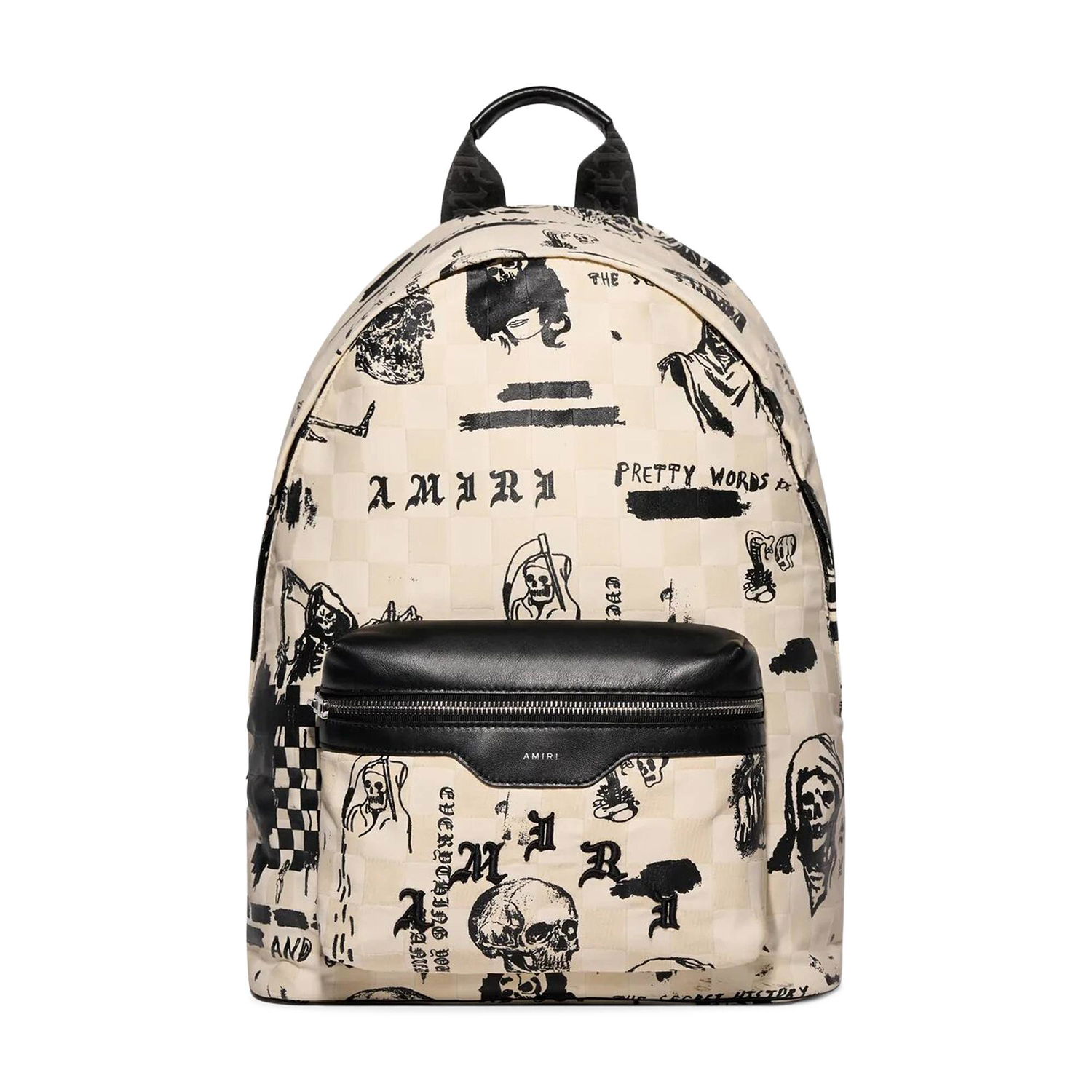 Раница AMIRI x Wes Lang Sketch Print Backpack Бежово | AW22MAB002 271 ALAB, 1