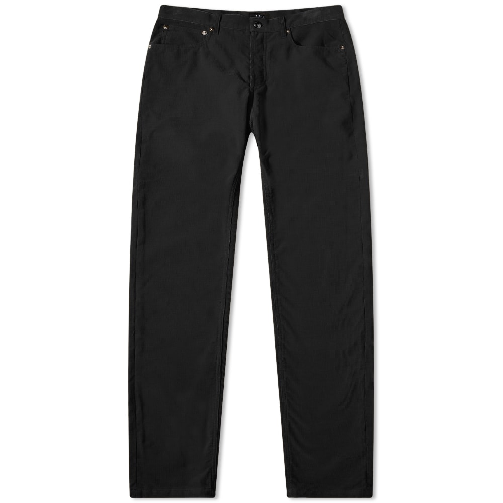Панталони A.P.C. Petit Standard Corduroy Jeans Черно | CODBX-M09002-LZZ, 0