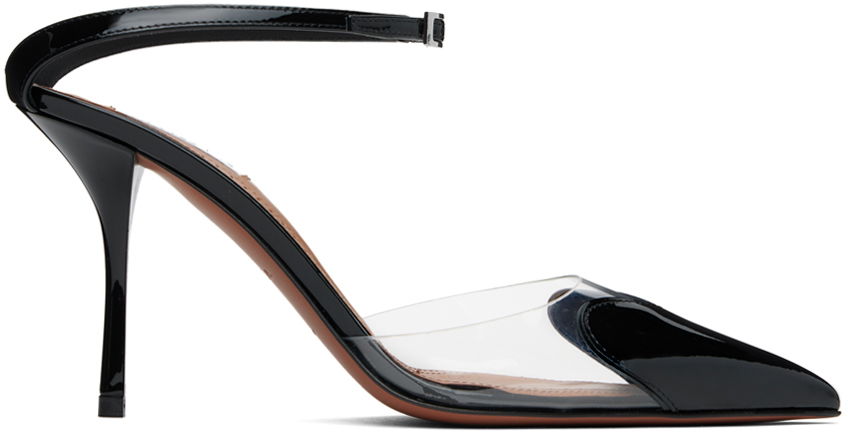 Кецове и обувки Alaïa Patent Leather & PVC Pumps Черно | AA3E051CK150, 0
