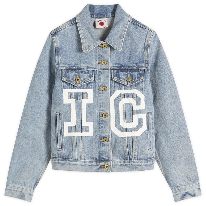Яке BBC IceCream ICECREAM Trucker Jacket, Size Large Синьо | ICWW25303-LBL