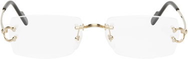 Слънчеви очила Cartier Cartier Décor C Classique Rimless Glasses Металик | CT0563O-001, 0