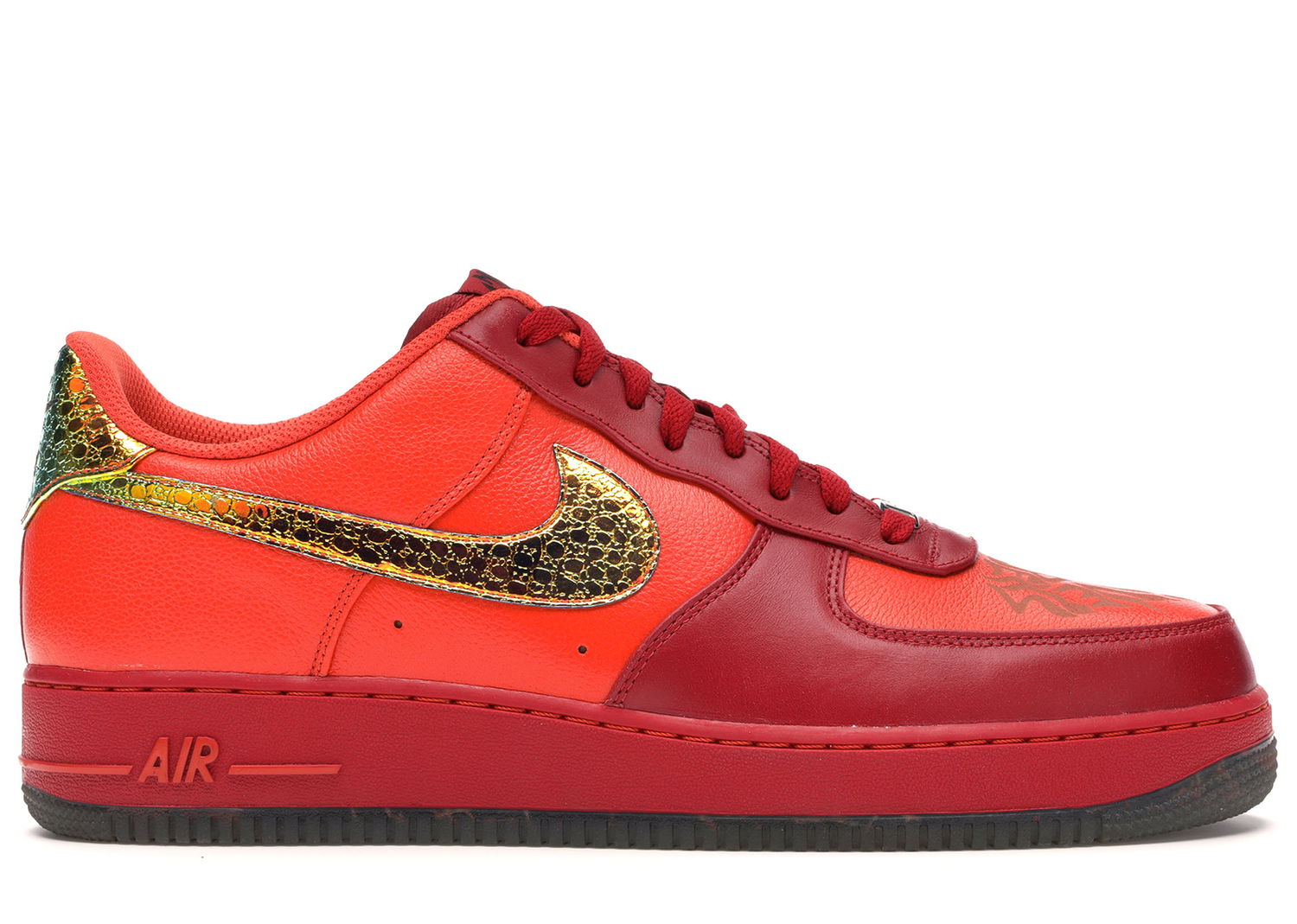 Кецове и обувки Nike Air Force 1 Low Doernbecher 2010 Червено | 349440-800, 0
