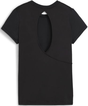 Тениска Puma Studio Sheer Fashion T-Shirt Черно | 524839-01, 1