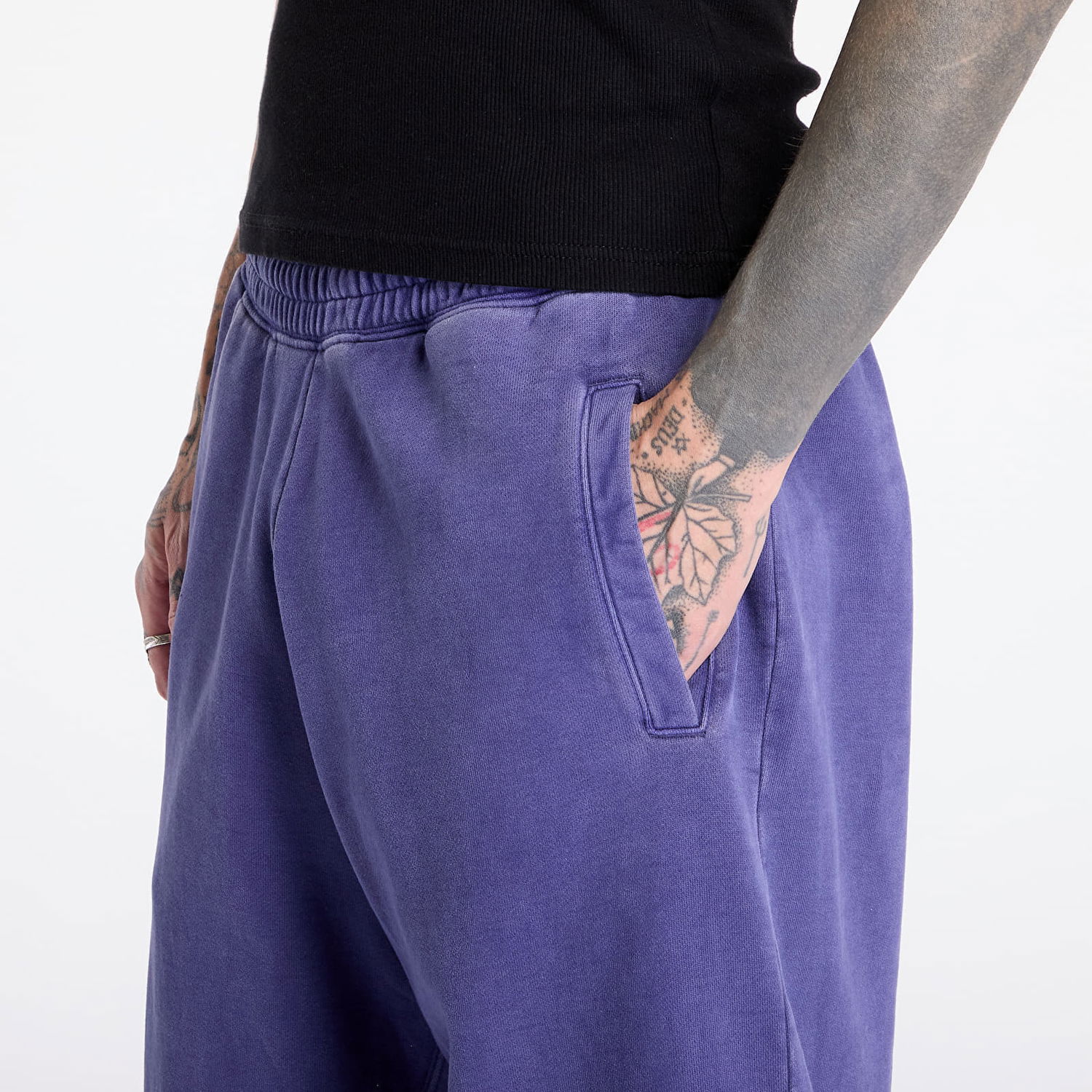 Спортни панталони Carhartt WIP Sweatpants Vista Grand Sweat Pant Aura Garment Dyed XS Синьо | I032337.2BZGD, 1