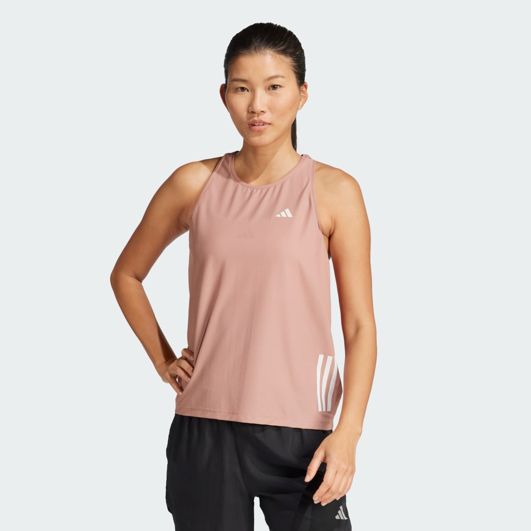 Потник adidas Performance Running Tank Top Розово | JD4144, 0