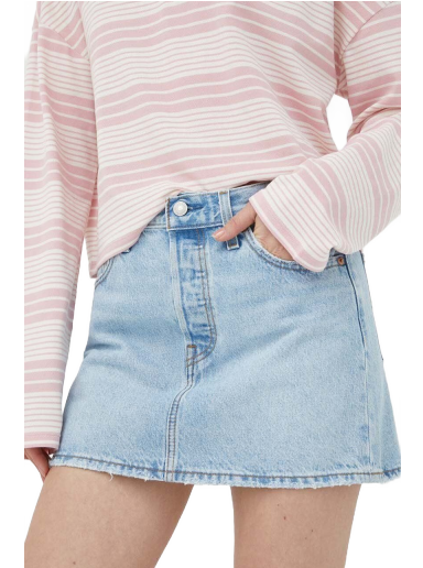 Пола Levi's Denim Mini Skirt Синьо | A4694.0003