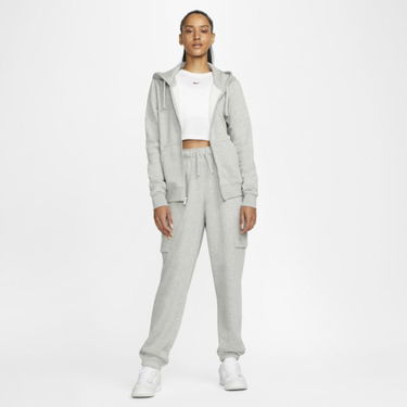 Суитчър Nike Sportswear Club Fleece Full-Zip Hoodie Сиво | DQ5471-063, 0