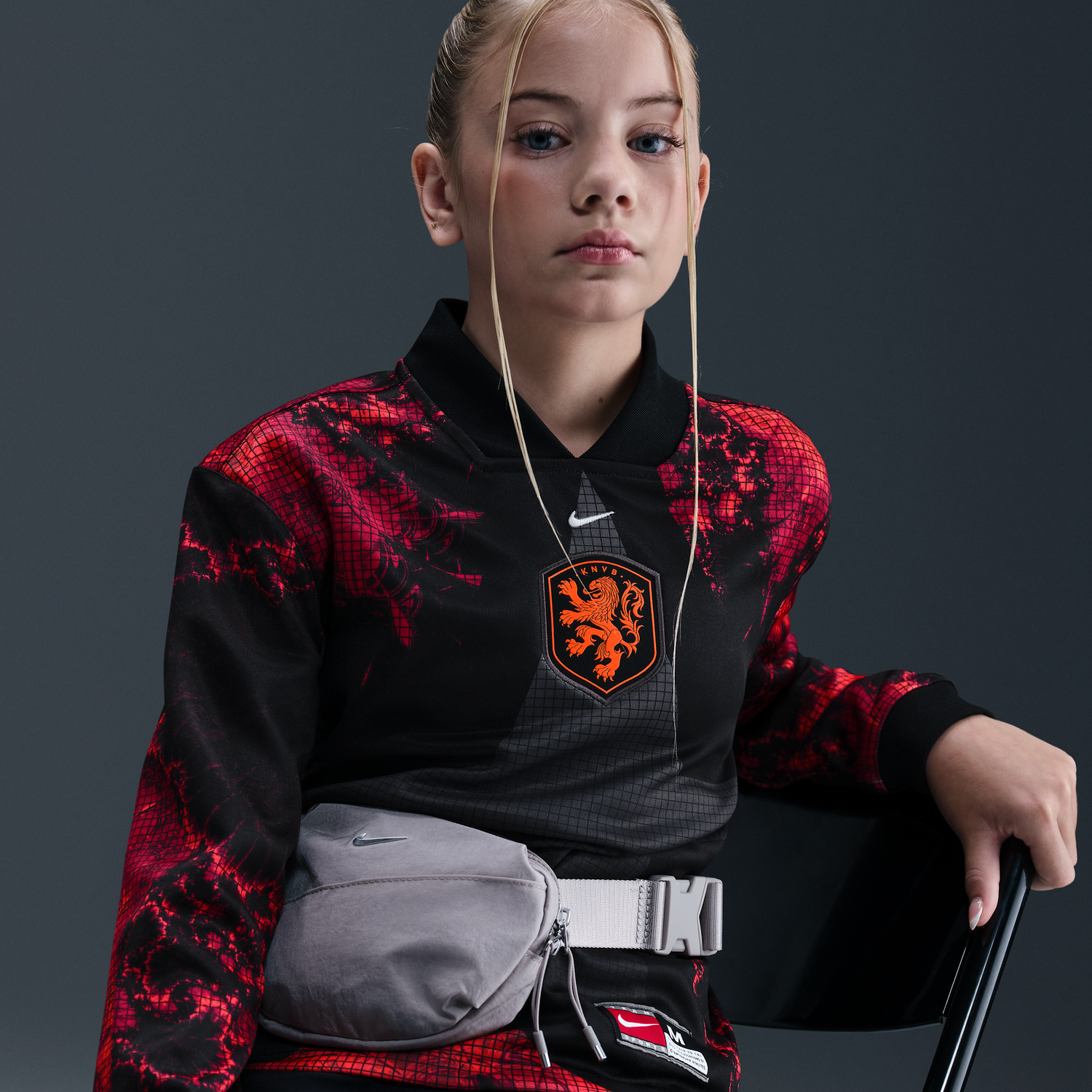 Фланелка Nike Netherlands Goalkeeper Dri-FIT Football Jersey Черно | IO2569-010, 1