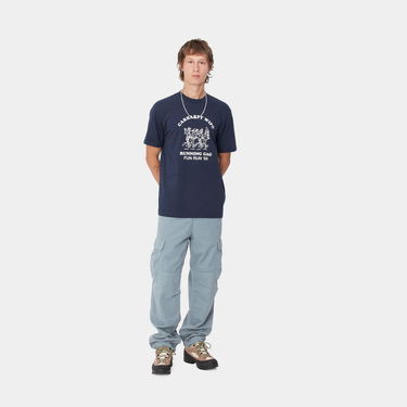 Тениска Carhartt WIP Fun Run Graphic Short Sleeve T-Shirt Синьо | I033986_9, 2