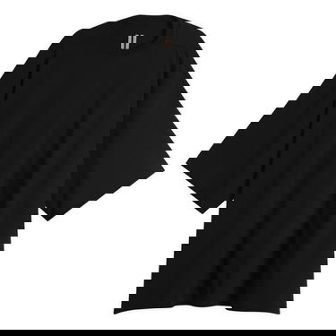 Тениска Rick Owens Tommy T Oversized Crewneck T-Shirt Черно | RU01F2283-JA-09, 0