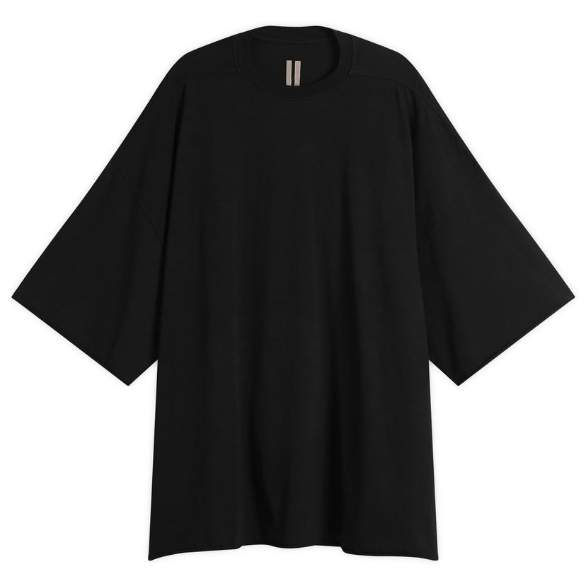 Тениска Rick Owens Tommy T Oversized Crewneck T-Shirt Черно | RU01F2283-JA-09