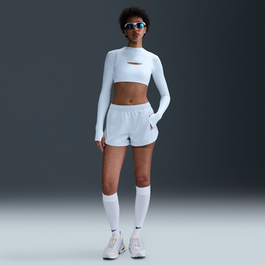 Къси панталони Nike Sportswear Windrunner Mid-Rise Shorts Бяло | HJ1406-423, 2