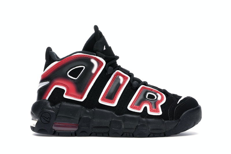Кецове и обувки Nike Air More Uptempo Черно | 415082-010, 0