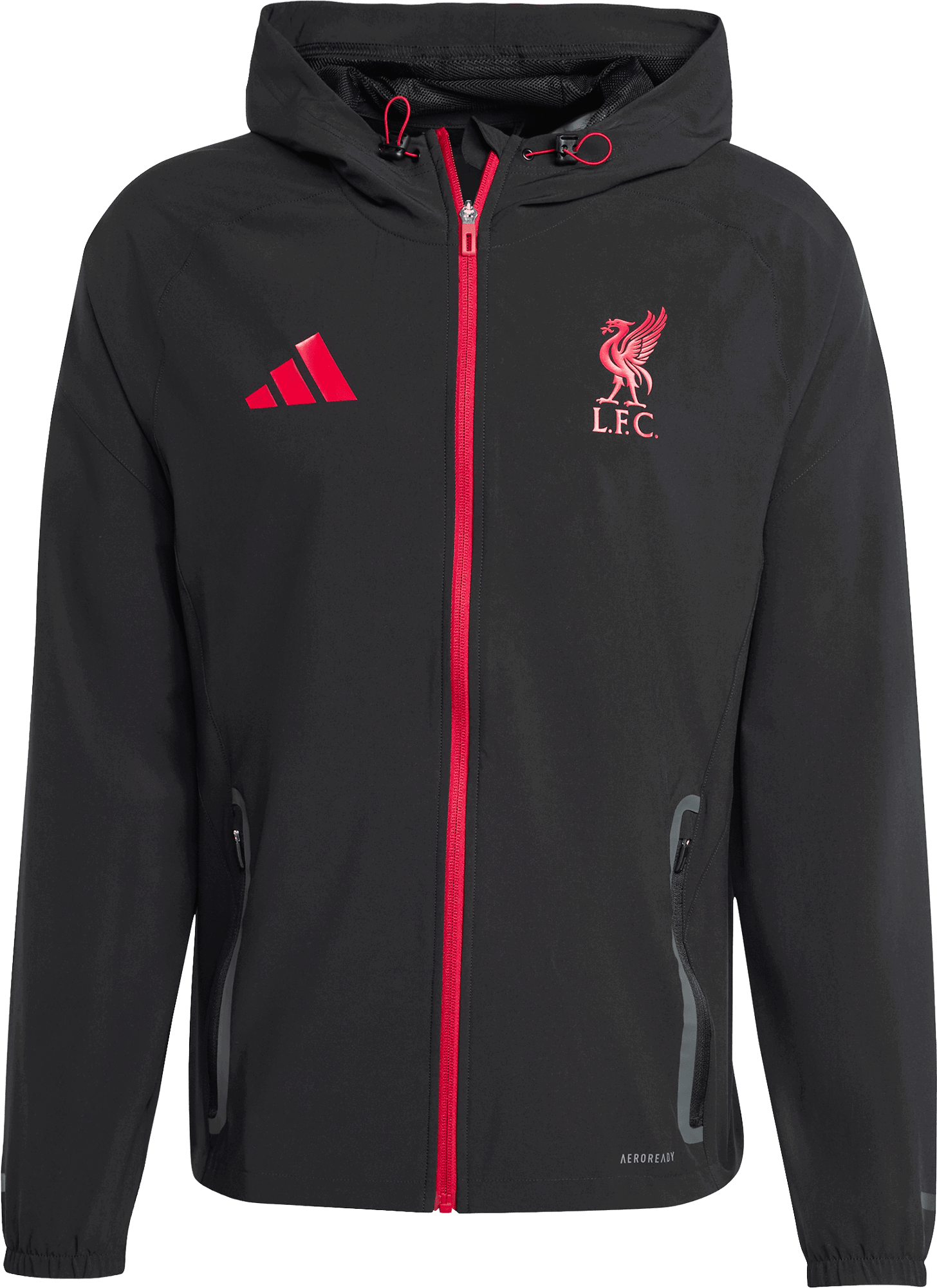 Яке adidas Originals Liverpool FC Tiro25 Competition Vis Tech Track Jacket Черно | jz5556, 0