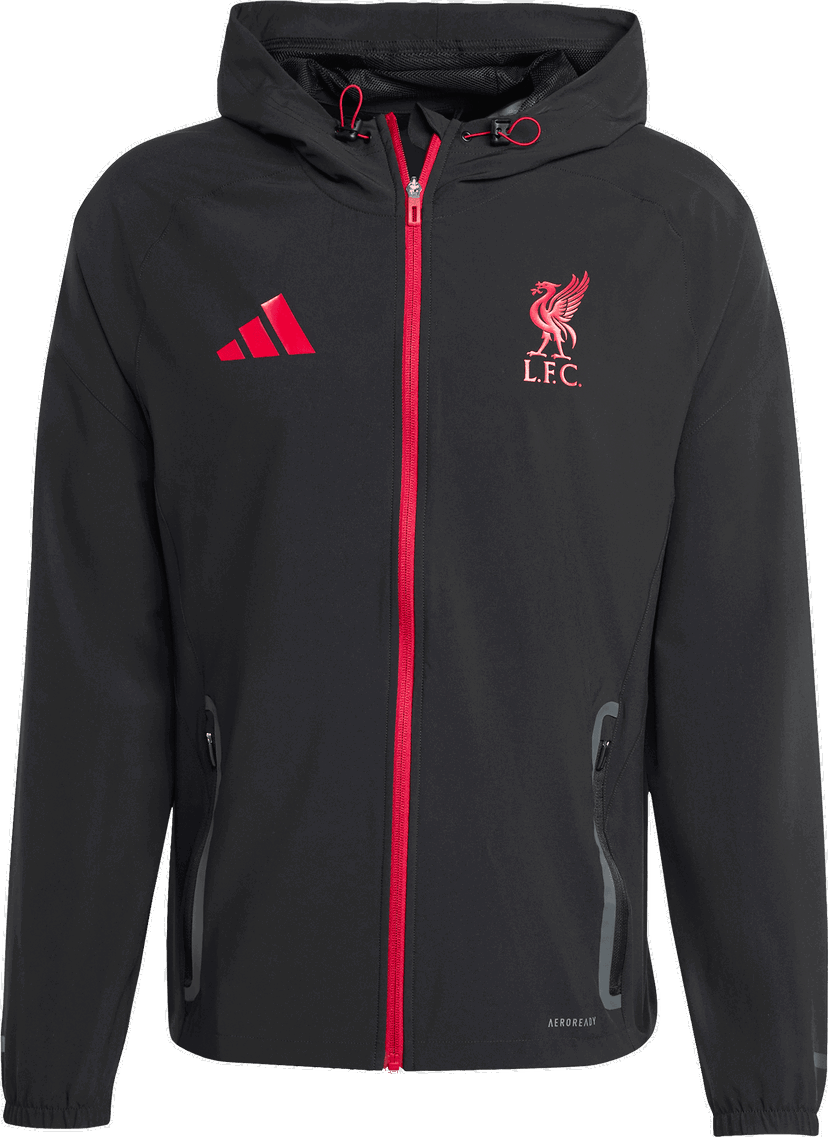 Яке adidas Originals Liverpool FC Tiro25 Competition Vis Tech Track Jacket Черно | jz5556