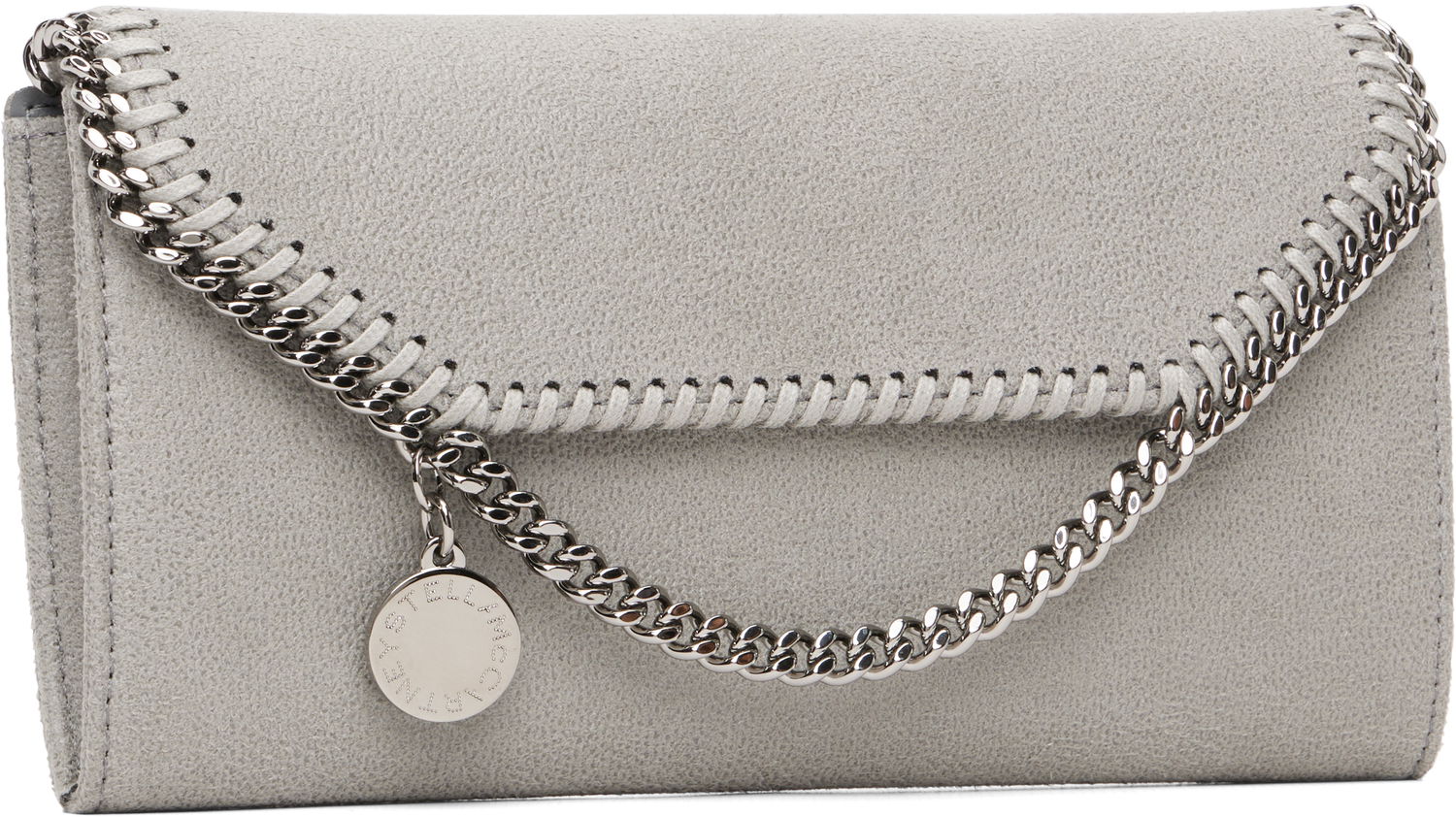 Портфейл Stella McCartney Falabella Wallet-On-Chain Crossbody Bag Сиво | 7P0086W9132, 1