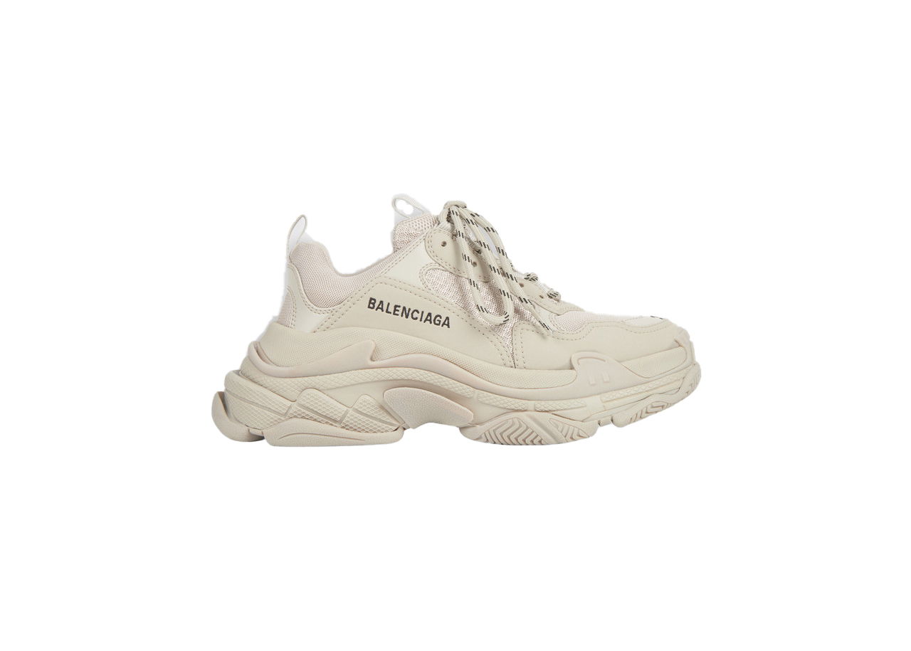 Кецове и обувки Balenciaga Triple S Beige W Бежово | 524039W2FW19700, 0