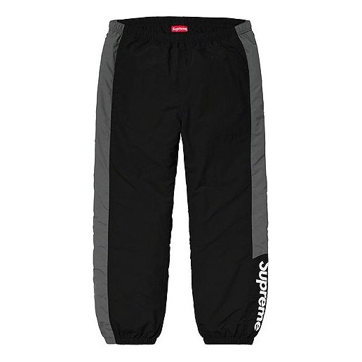Спортни панталони Supreme Side Logo Track Pants Черно | SUP-FW19-052