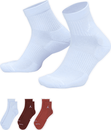 Чорапи Jordan Jordan Everyday Crew 3-Pack Socks Бяло | dx9655-901, 0