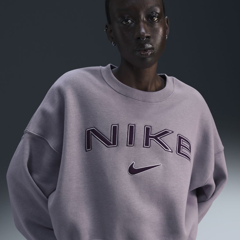 Суитчър Nike Fleece Sweatshirt Лилаво | FV7674-226