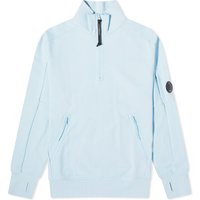 Пуловер C.P. Company Diagonal Raised Fleece Crewneck Синьо | CMSS081A-005086W-806, 1