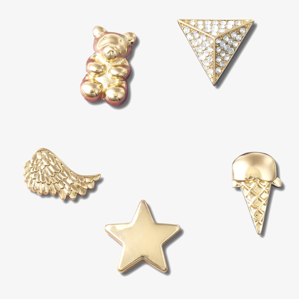 Значка Crocs Jibbitz Charms 5-Pack Жълто | 10011118, 0