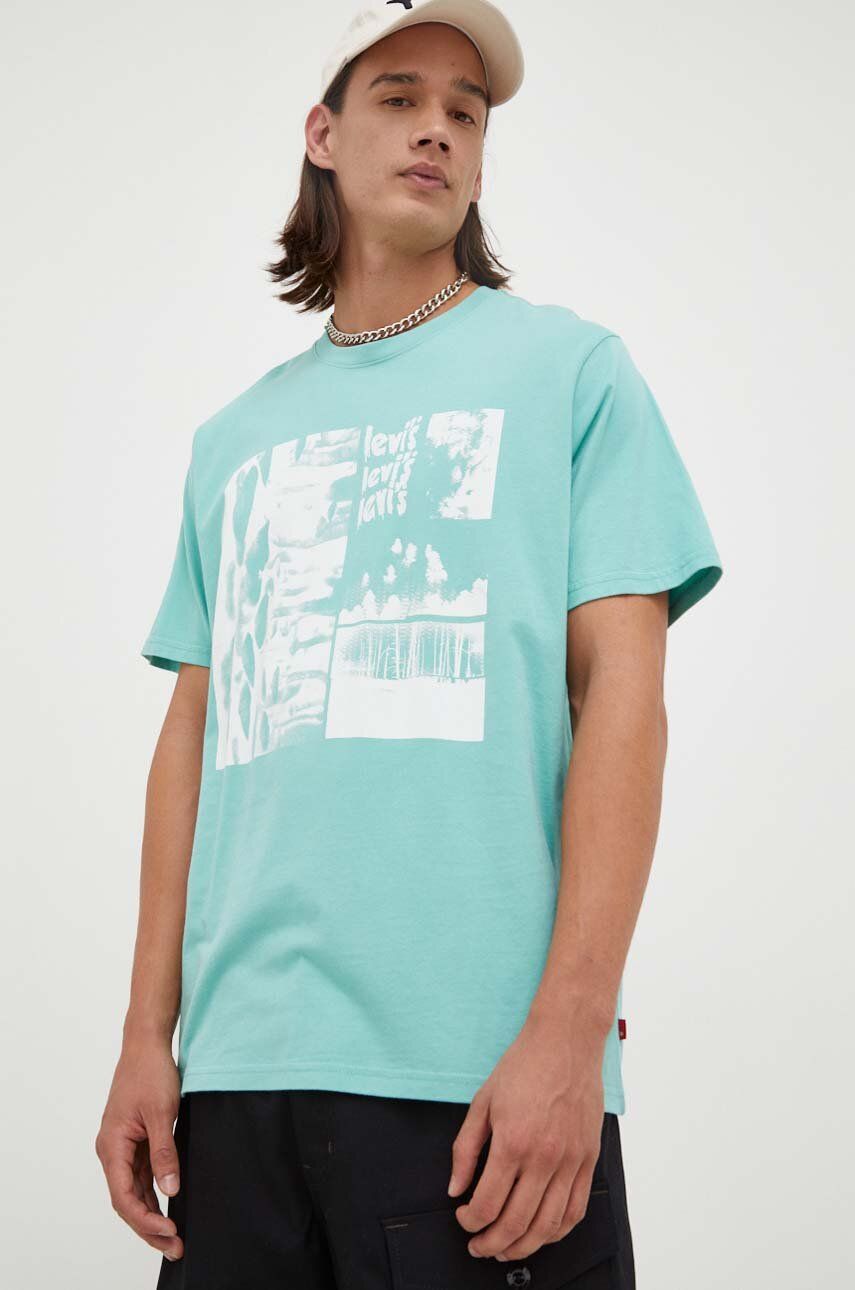 Тениска Levi's ® Tee Тюркоазено | 16143.1167, 0