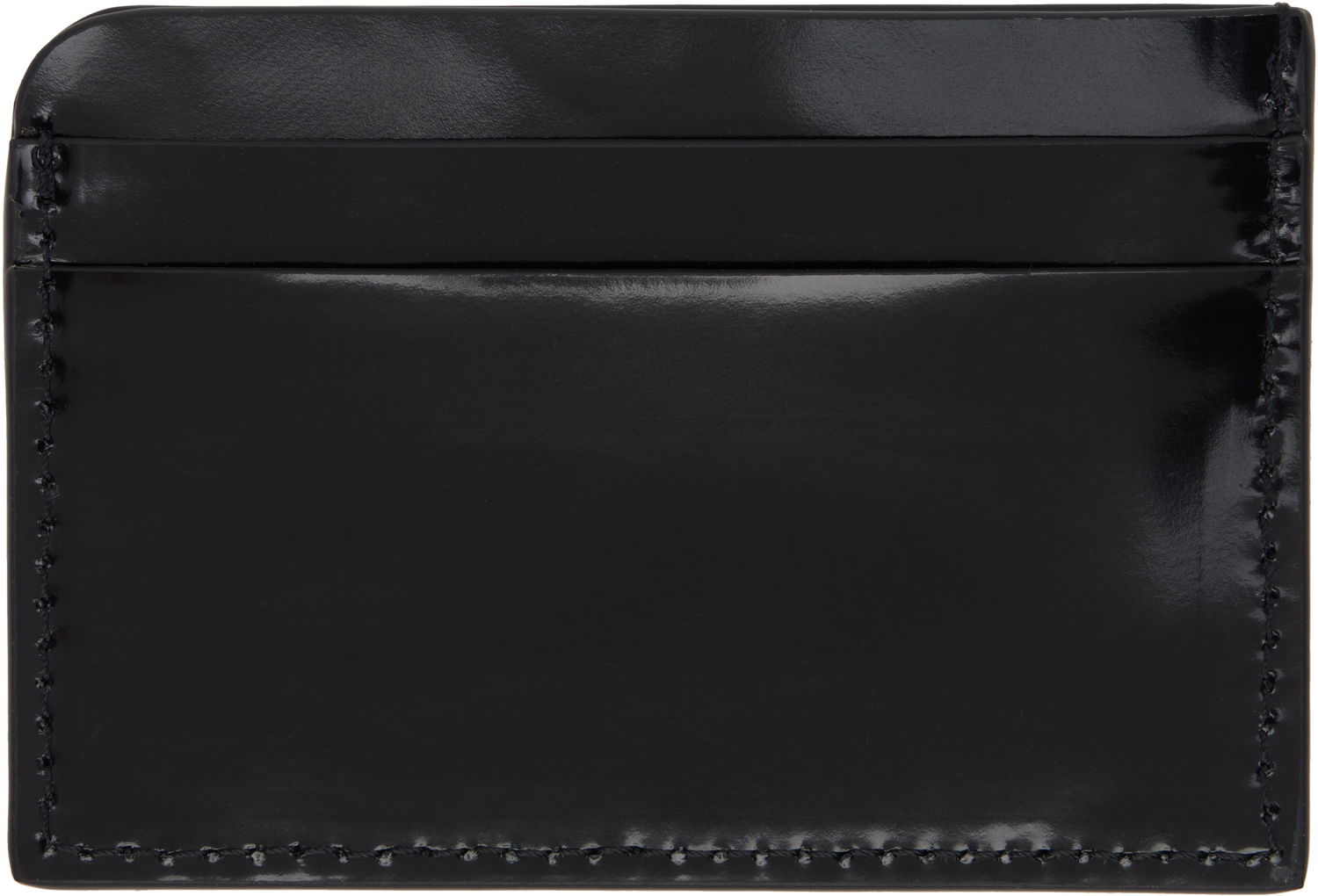 Портфейл Dries Van Noten Dries Van Noten Leather Card Holder Черно | 251-022100-188, 1