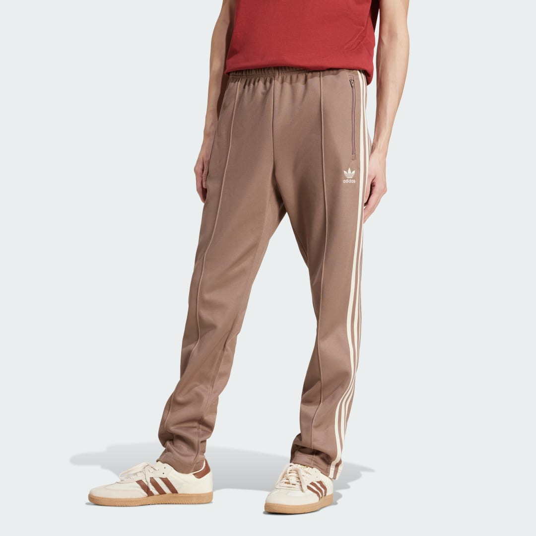 Спортни панталони adidas Performance Classics Beckenbauer Track Pants Кафяво | JP2525, 0