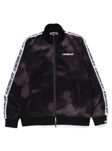 Суитчър BAPE A Bathing Ape Tie Dye Track Jacket Сиво | 1J30-113-002