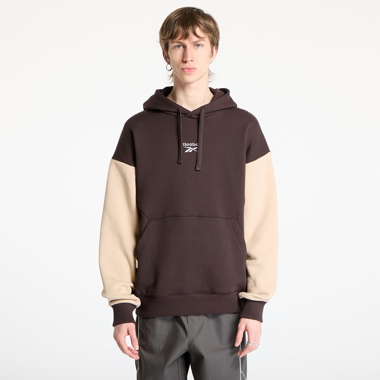 Суитчър Reebok Reebok Classic French Terry Unearthed Hoodie Кафяво | RMBB00AC99JER001600A, 0